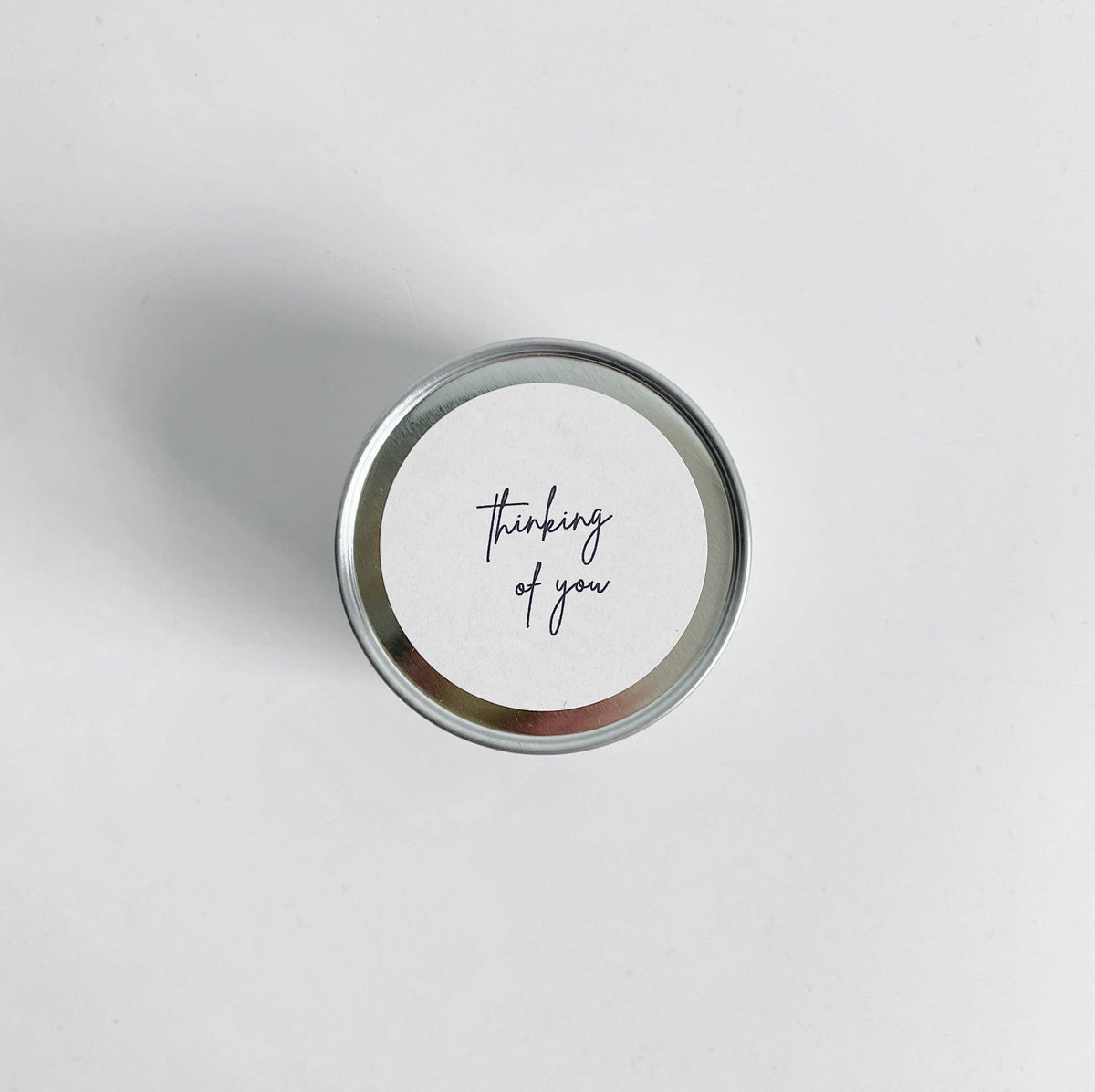 Thinking of You Scented Soy Travel Tin Candle