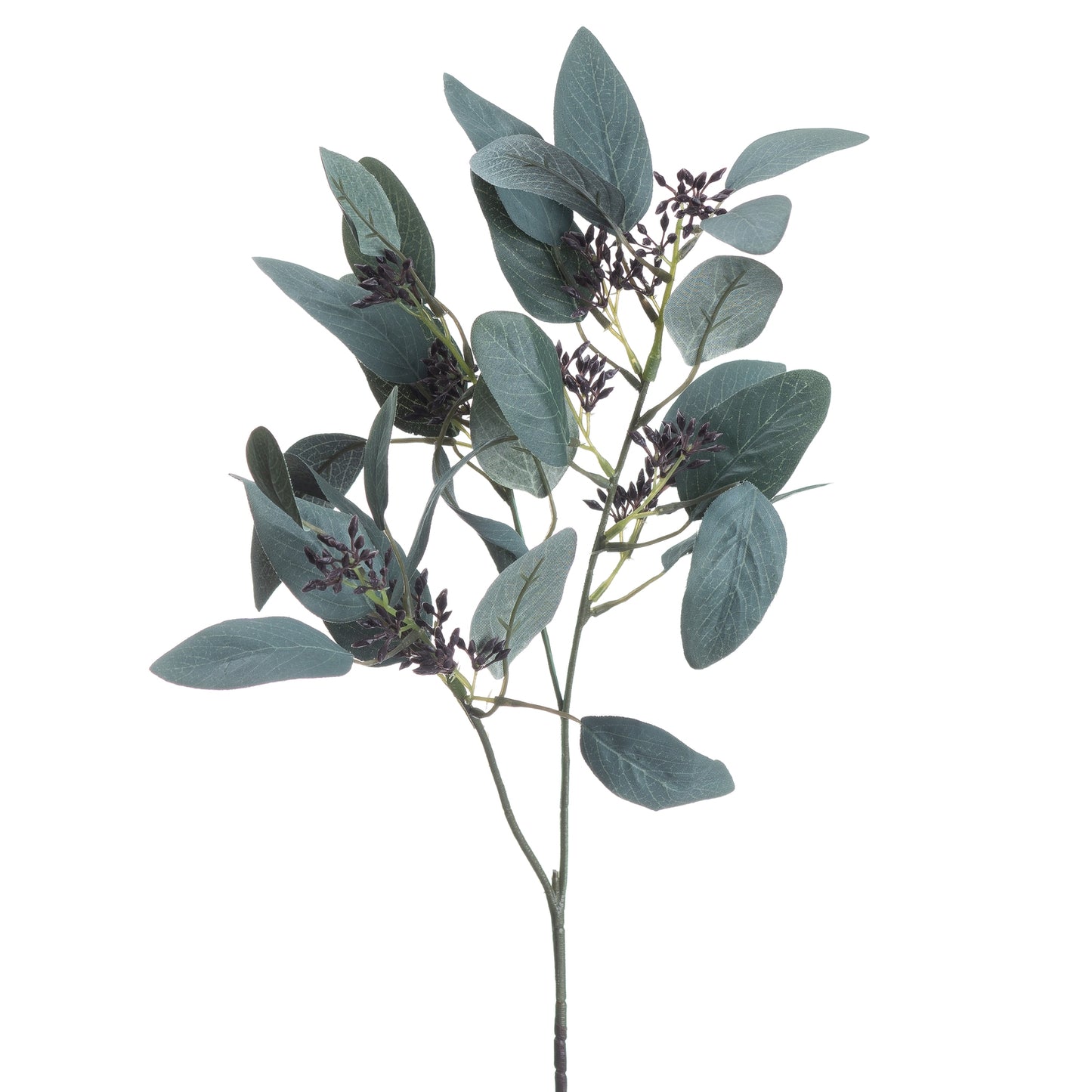 Seeded Faux Eucalyptus Stem, 85cm
