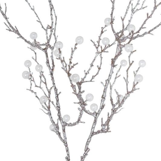 Festive Pearl Decorative Spray - PLAINLY DOES IT