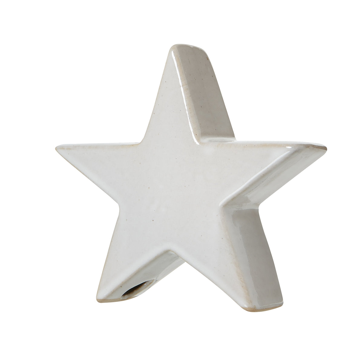 Small Ceramic Standing Star Decoration - PLAINLY DOES IT