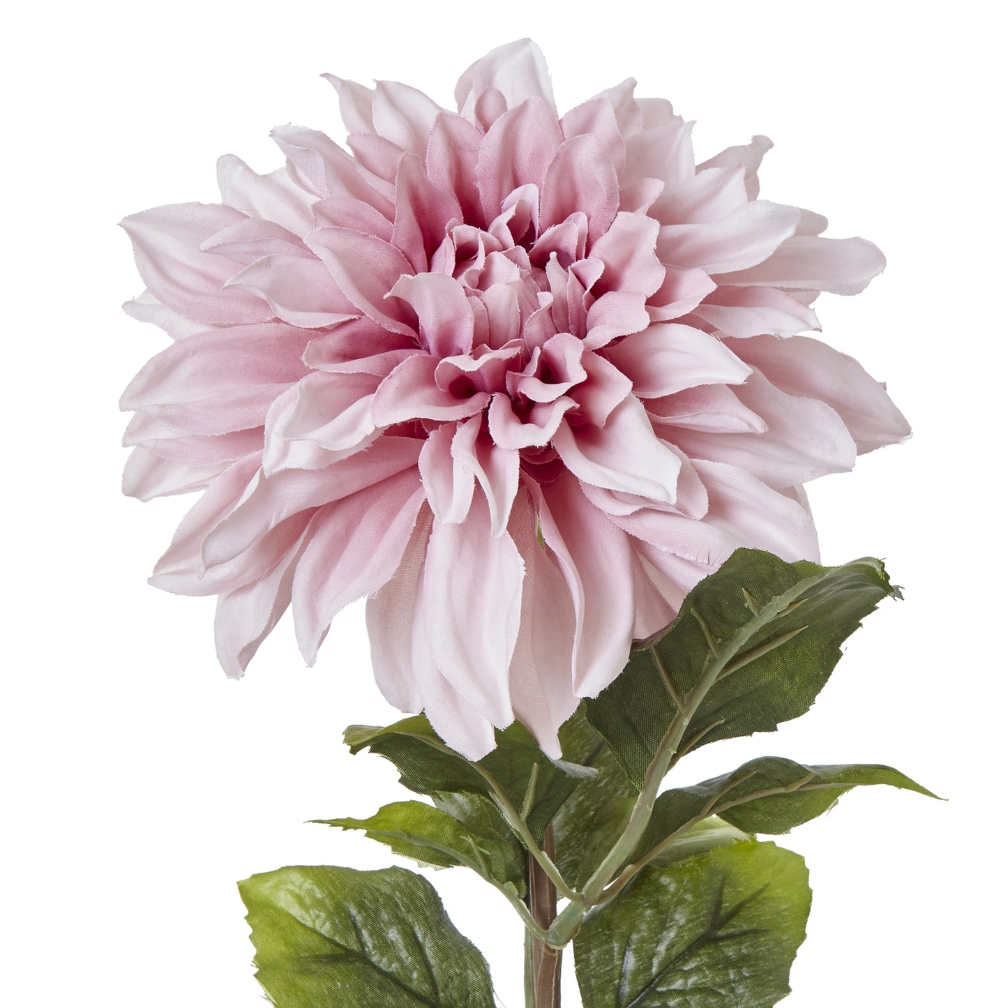 Pink Faux Dahlia Stem, 54cm