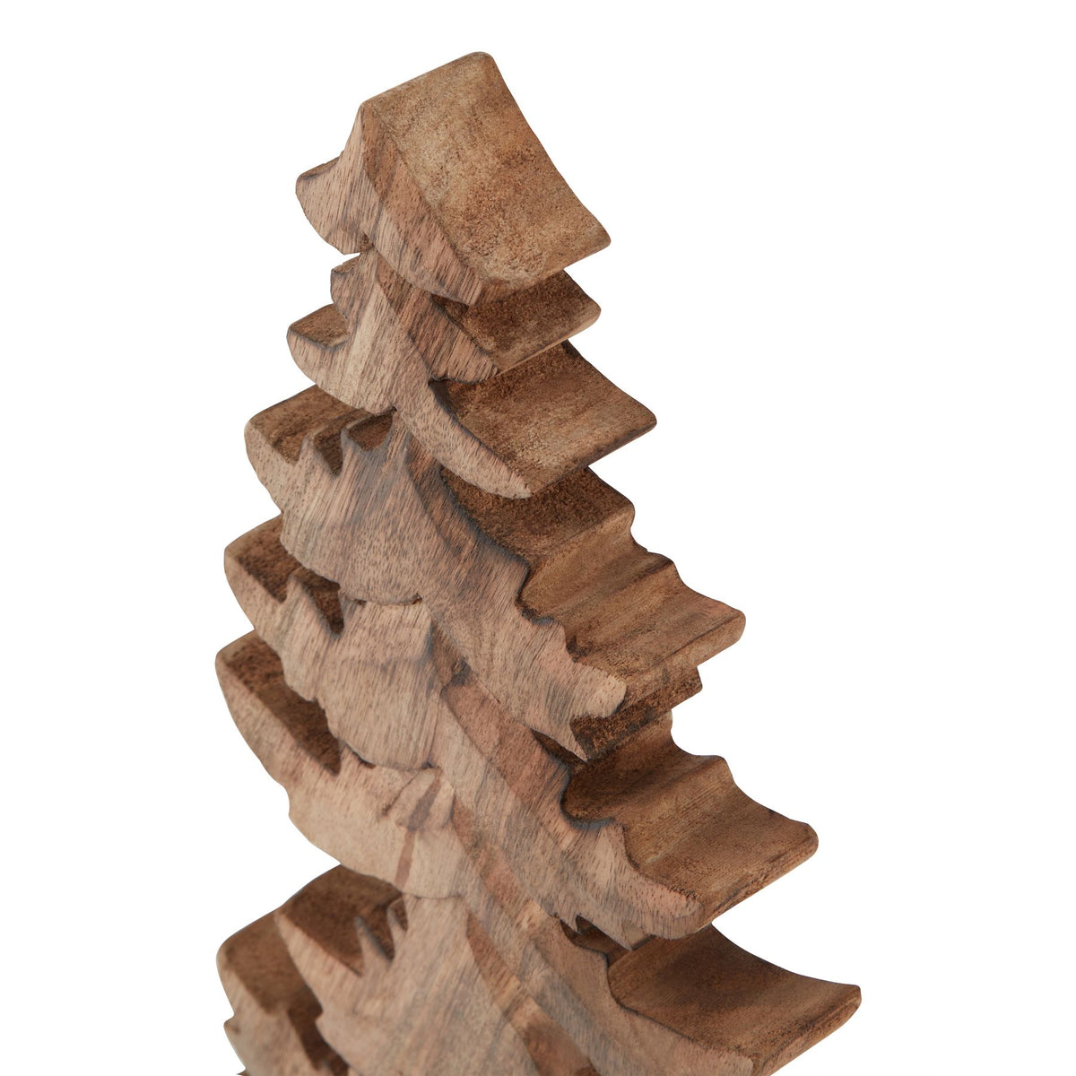 Natural Wooden Large Christmas Tree - PLAINLY DOES IT