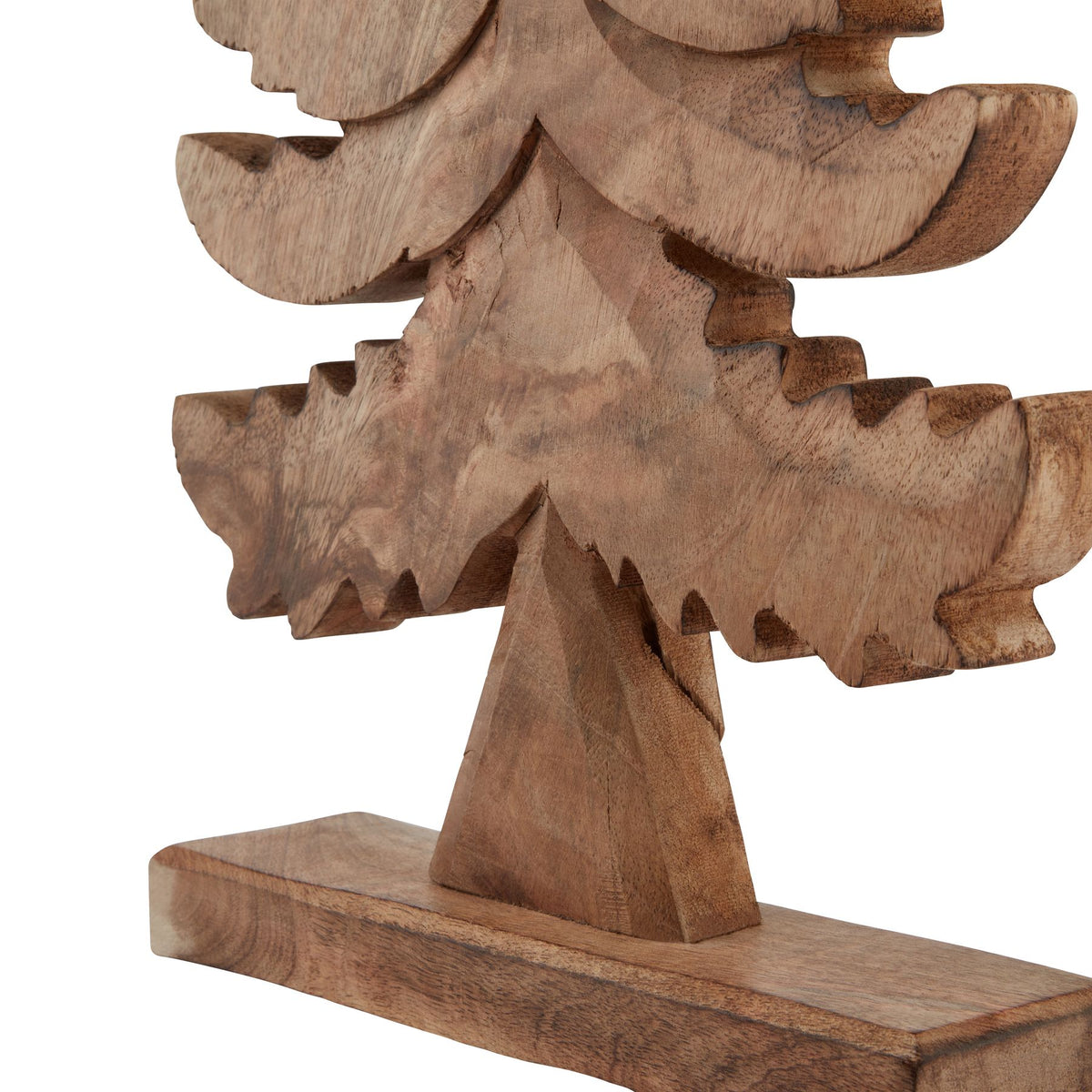 Natural Wooden Large Christmas Tree - PLAINLY DOES IT