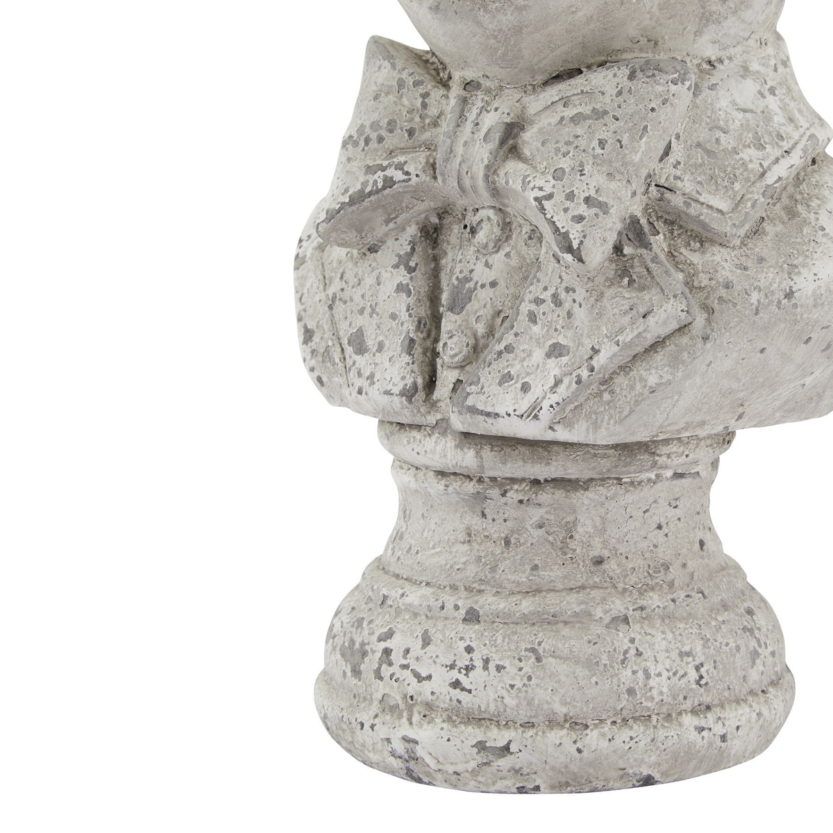 Stone Effect Tuxedo Hare Ornament - PLAINLY DOES IT