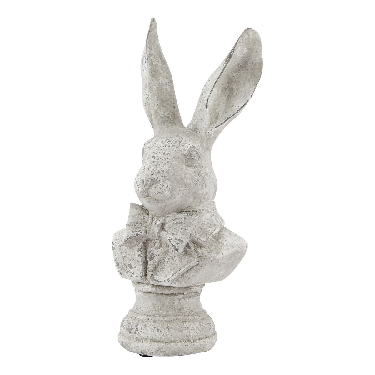 Stone Effect Tuxedo Hare Ornament - PLAINLY DOES IT