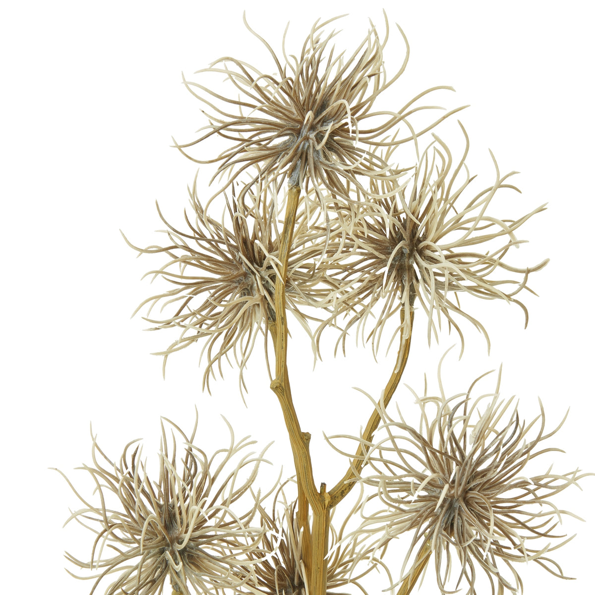 Brown Faux Xanthium Spray - PLAINLY DOES IT