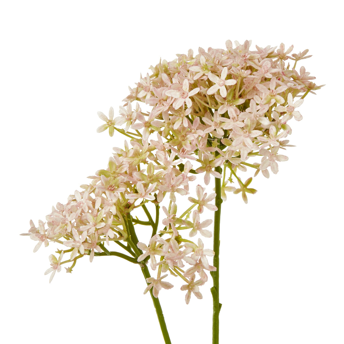 Pink Faux Crown Hydrangea Stem - PLAINLY DOES IT