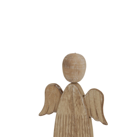 Large Natural Rustic Angel