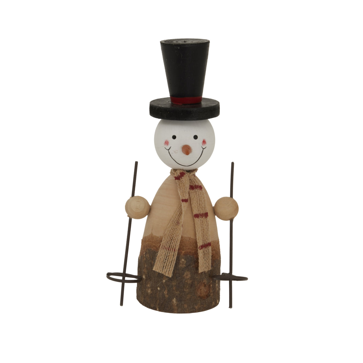 Large Rustic Snowman - PLAINLY DOES IT