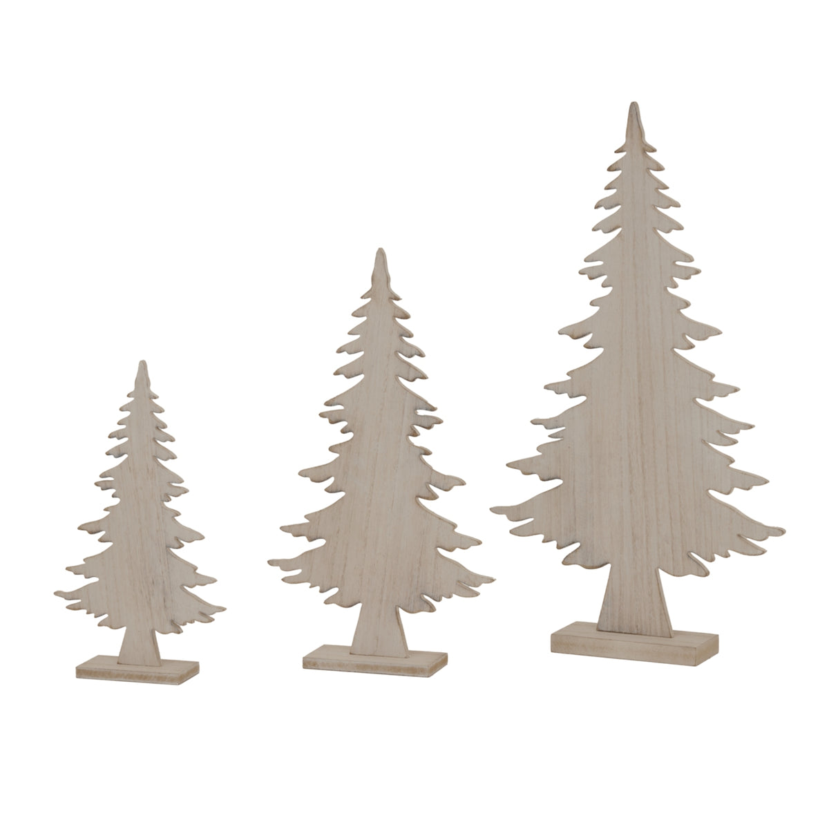 Medium Natural Rustic Tree On Stand - PLAINLY DOES IT