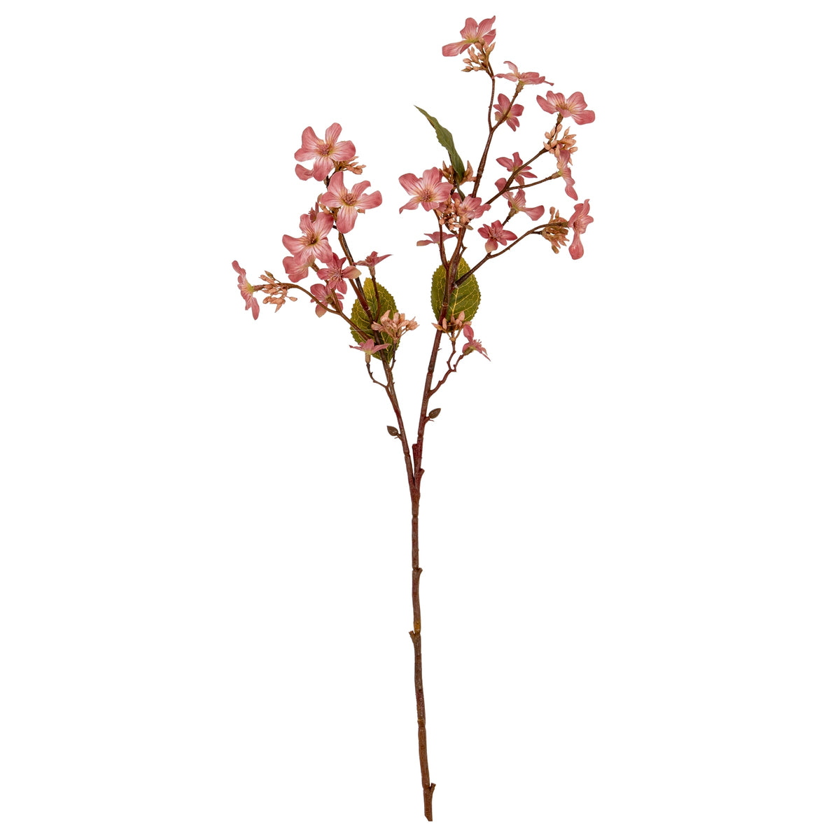 Pink Faux Vernicia Fordii Spray - PLAINLY DOES IT