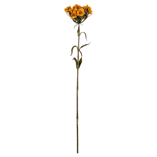 Yellow Faux Dianthus Spray - PLAINLY DOES IT