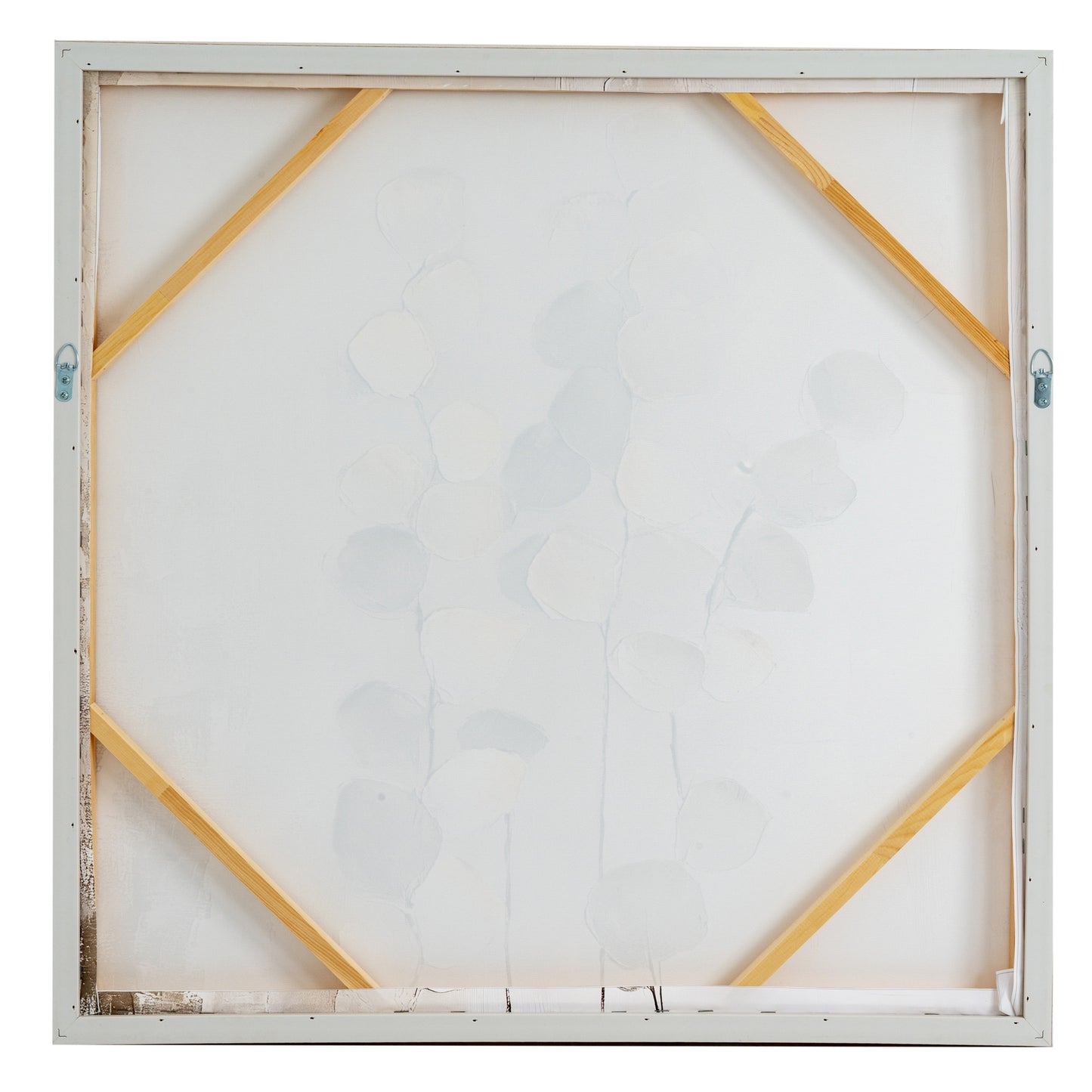 Silvra Hand Painted Canvas In Frame