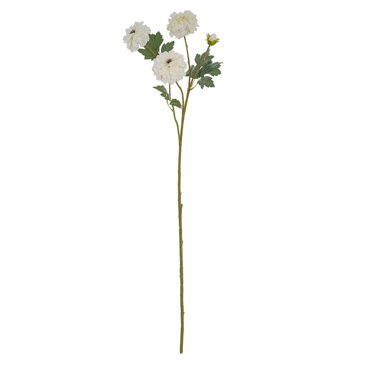 White Faux African Marigold Spray - PLAINLY DOES IT