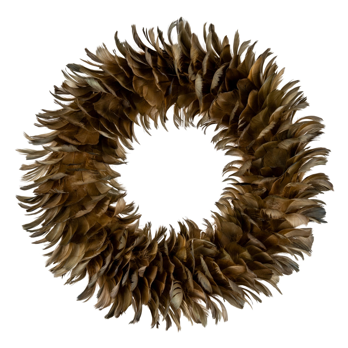 Fawn Feather Wreath - PLAINLY DOES IT