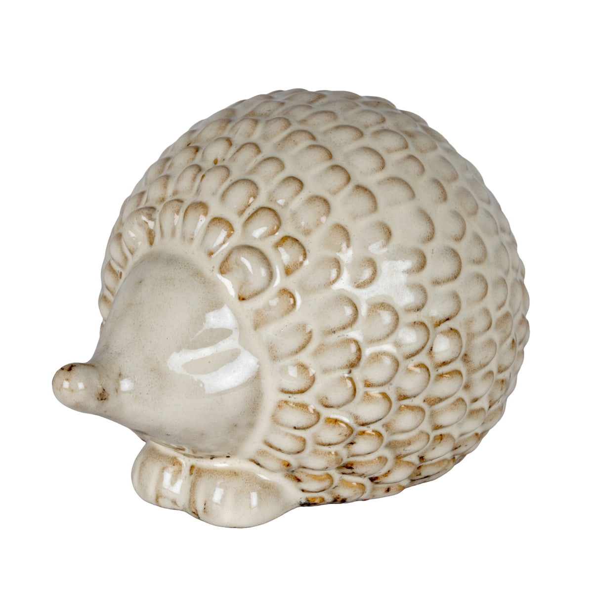 Alora Ceramic Round Medium Hedgehog - PLAINLY DOES IT