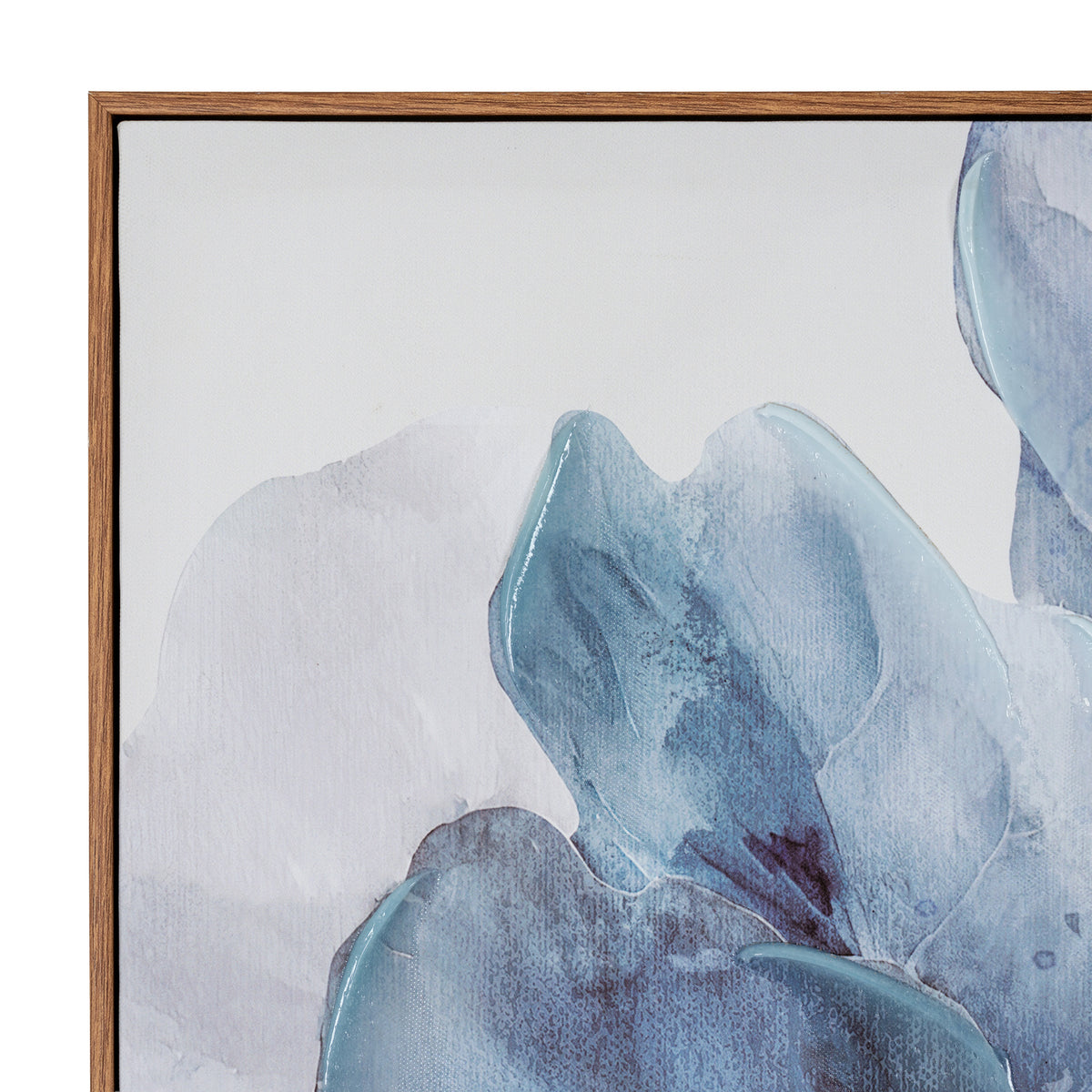 Silva Eucalyptus Hand Painted Canvas in Frame