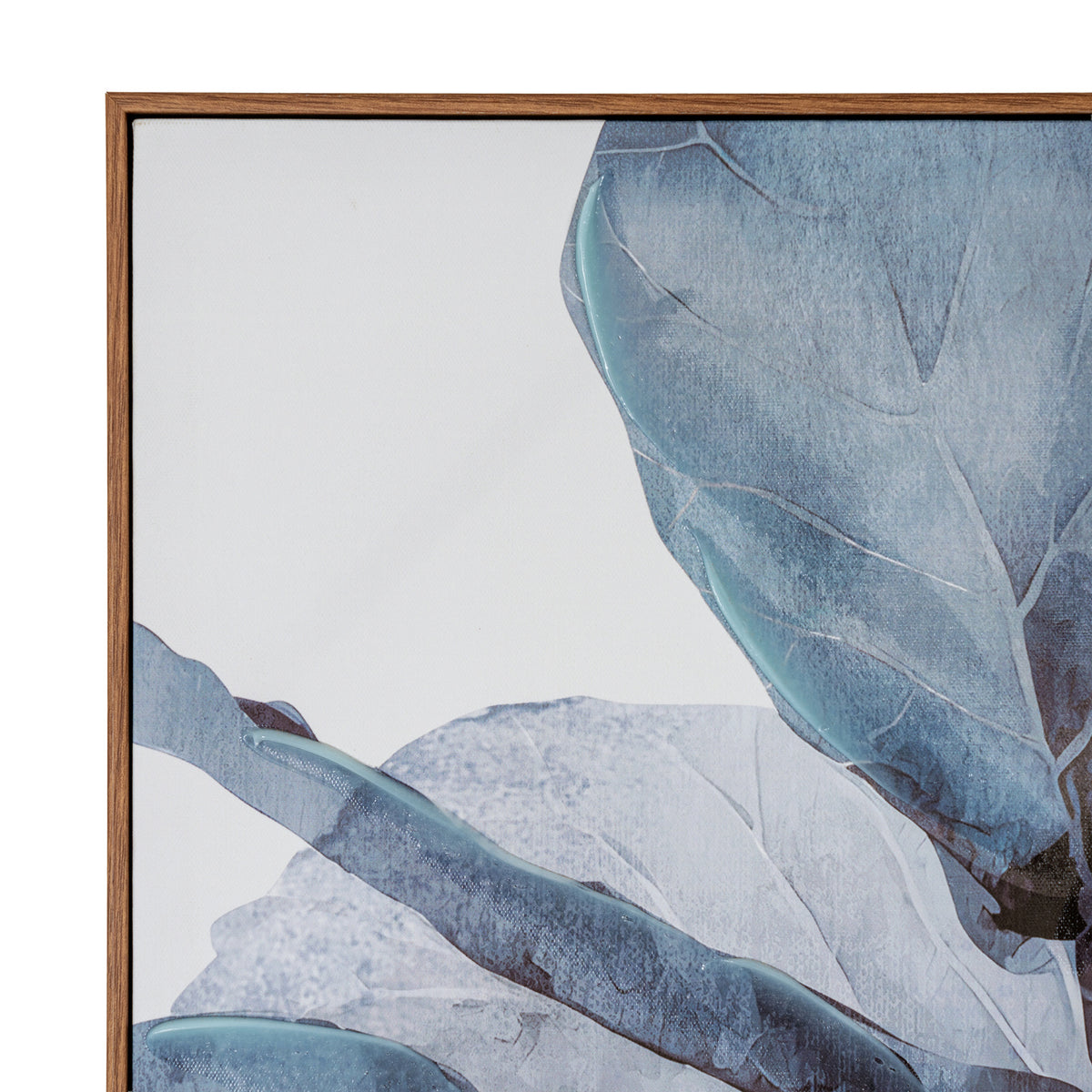 Sevra Eucalyptus Hand Painted Canvas in Frame