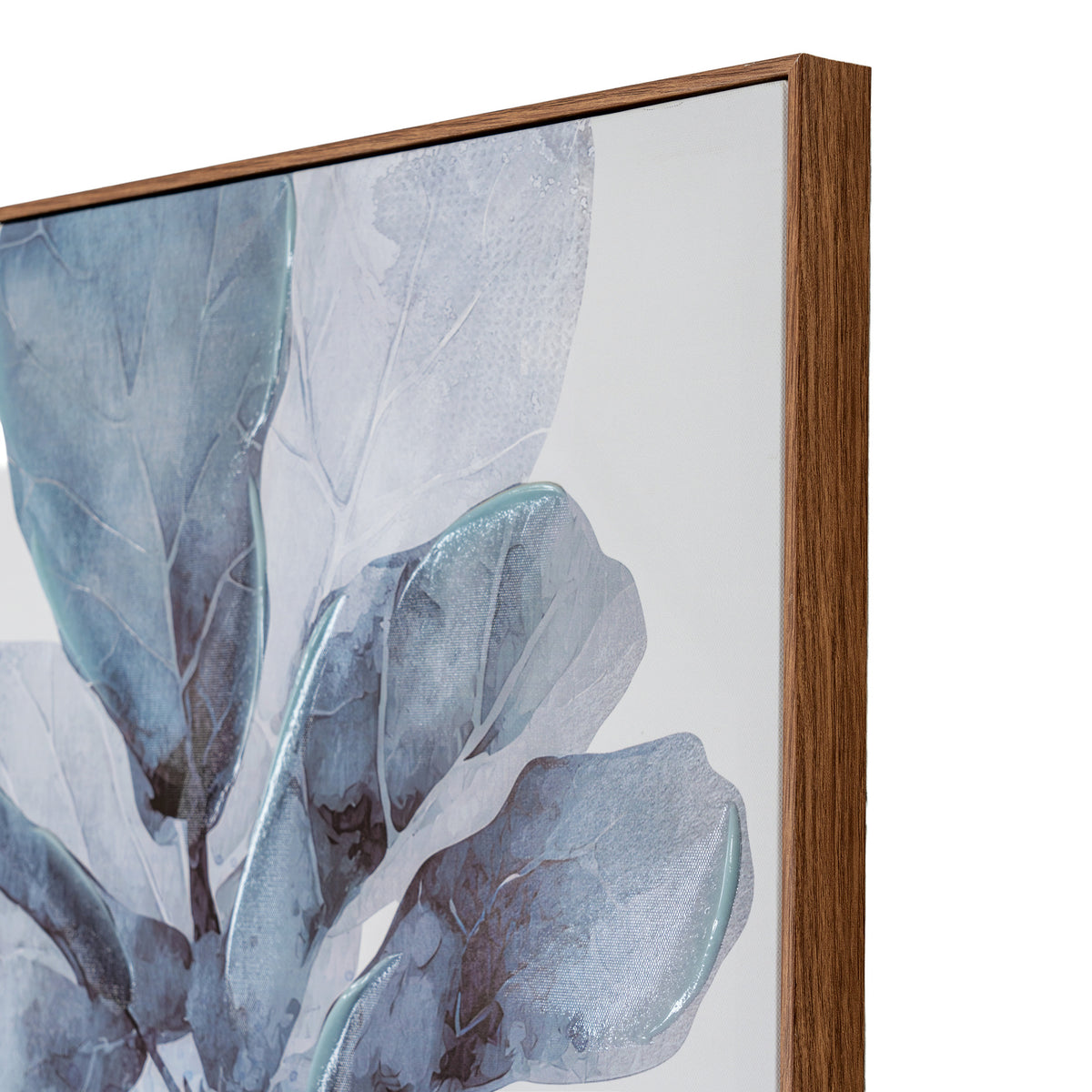 Sevra Eucalyptus Hand Painted Canvas in Frame