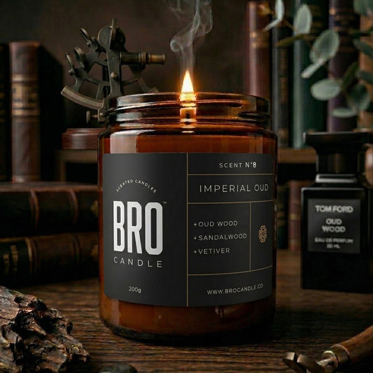 The Imperial Oud & Sandalwood Scented Candle
