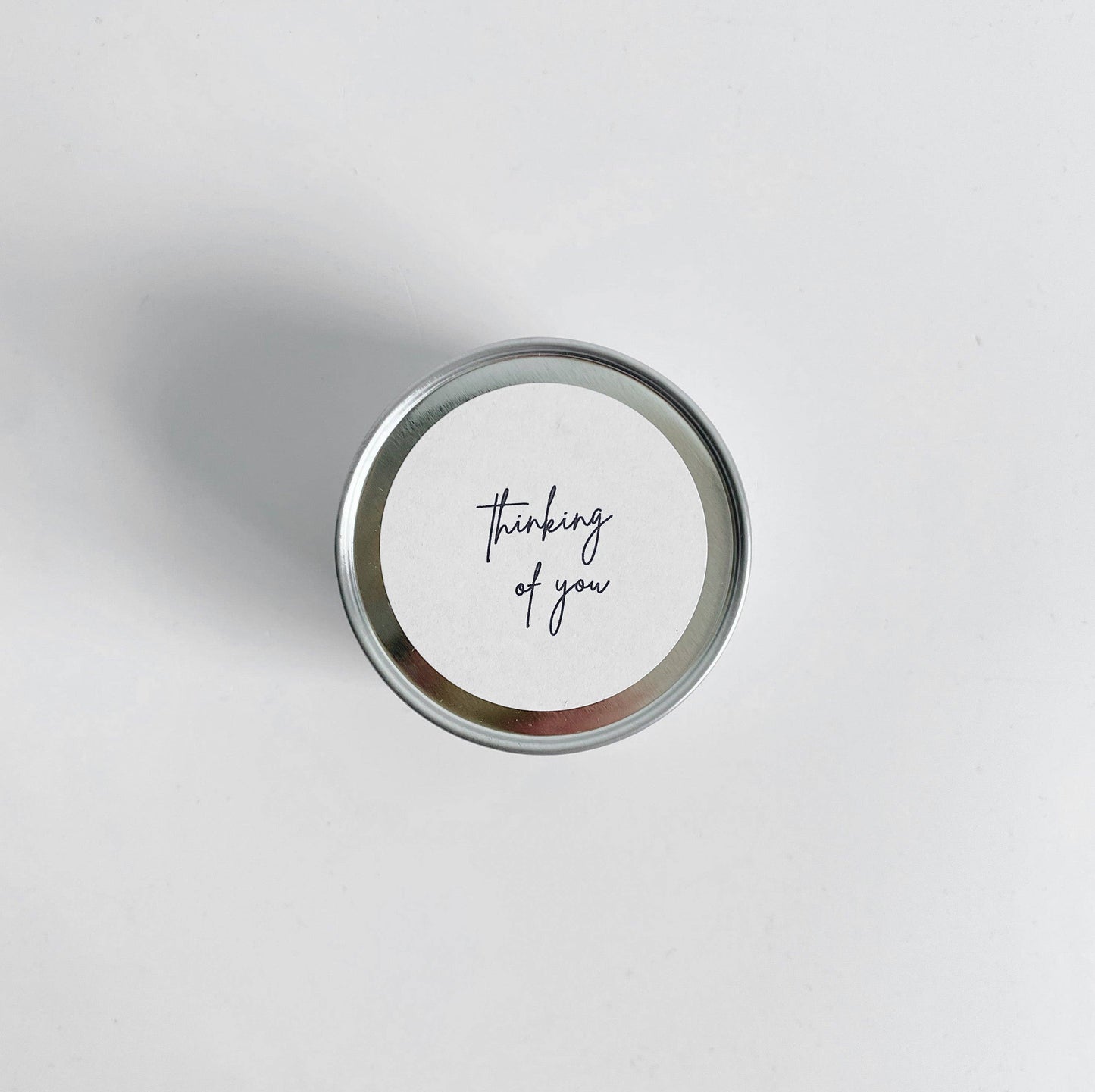 Thinking of You Scented Soy Travel Tin Candle