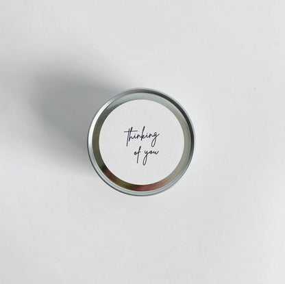 Thinking of You Scented Soy Travel Tin Candle