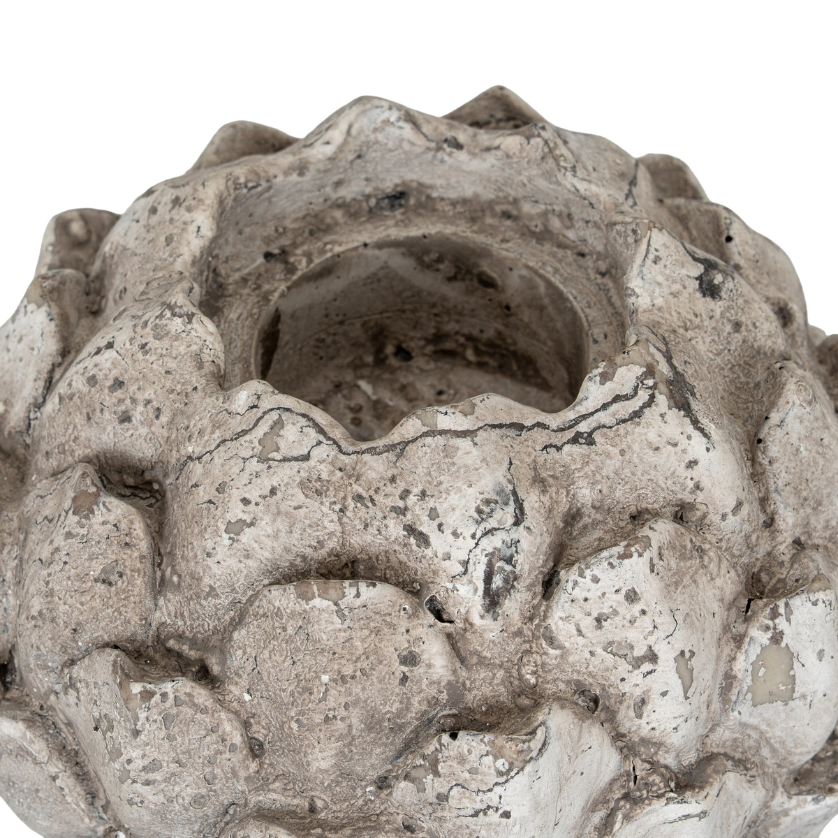 Large Stone Effect Acorn Tea Light Holder - PLAINLY DOES IT