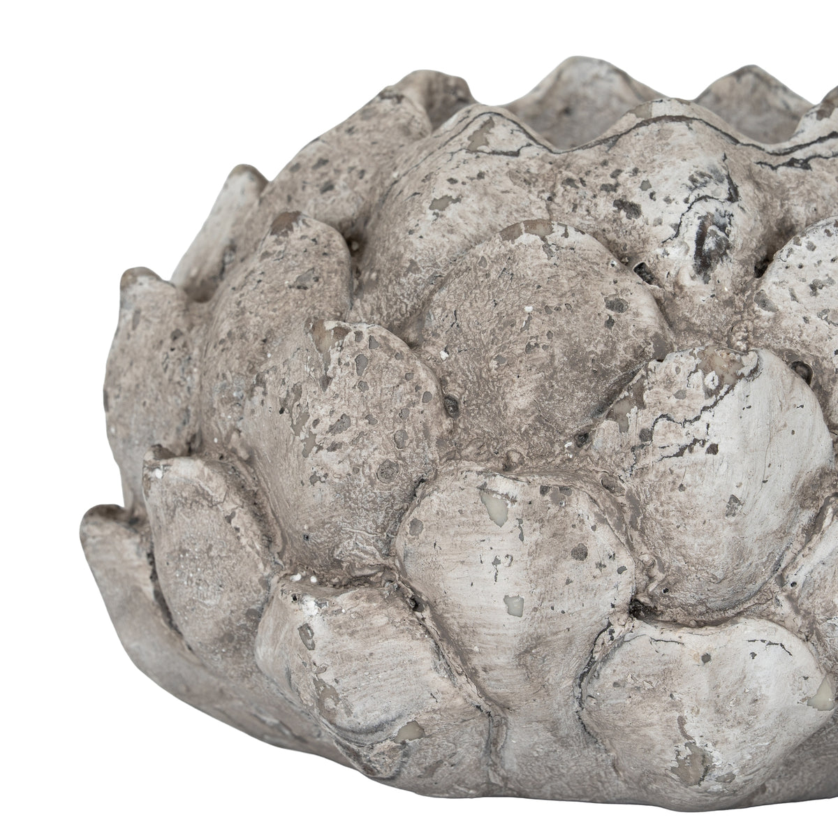 Large Stone Effect Acorn Tea Light Holder - PLAINLY DOES IT