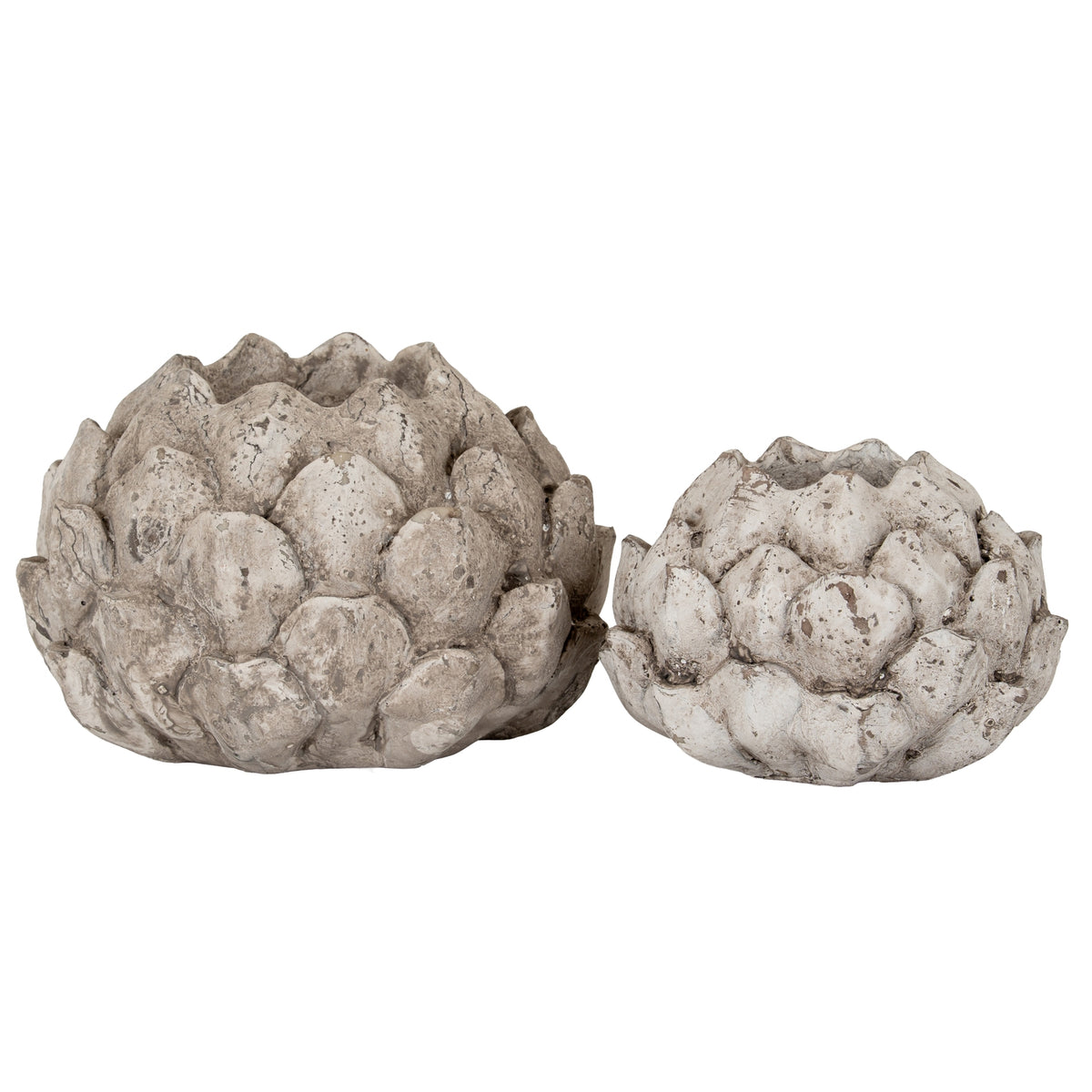 Large Stone Effect Acorn Tea Light Holder - PLAINLY DOES IT