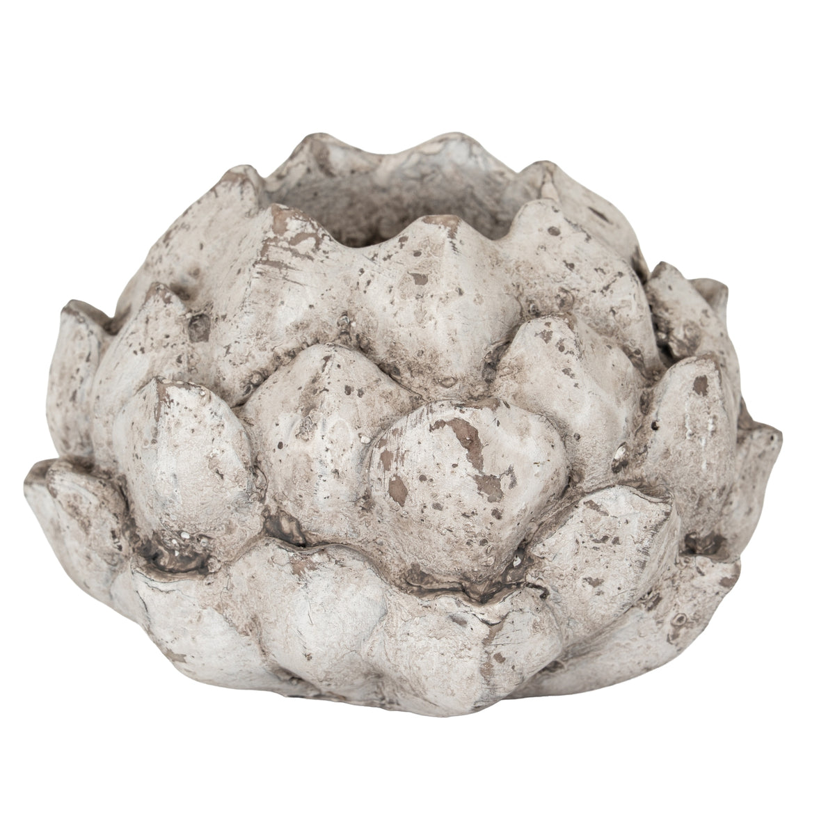 Large Stone Effect Acorn Tea Light Holder - PLAINLY DOES IT
