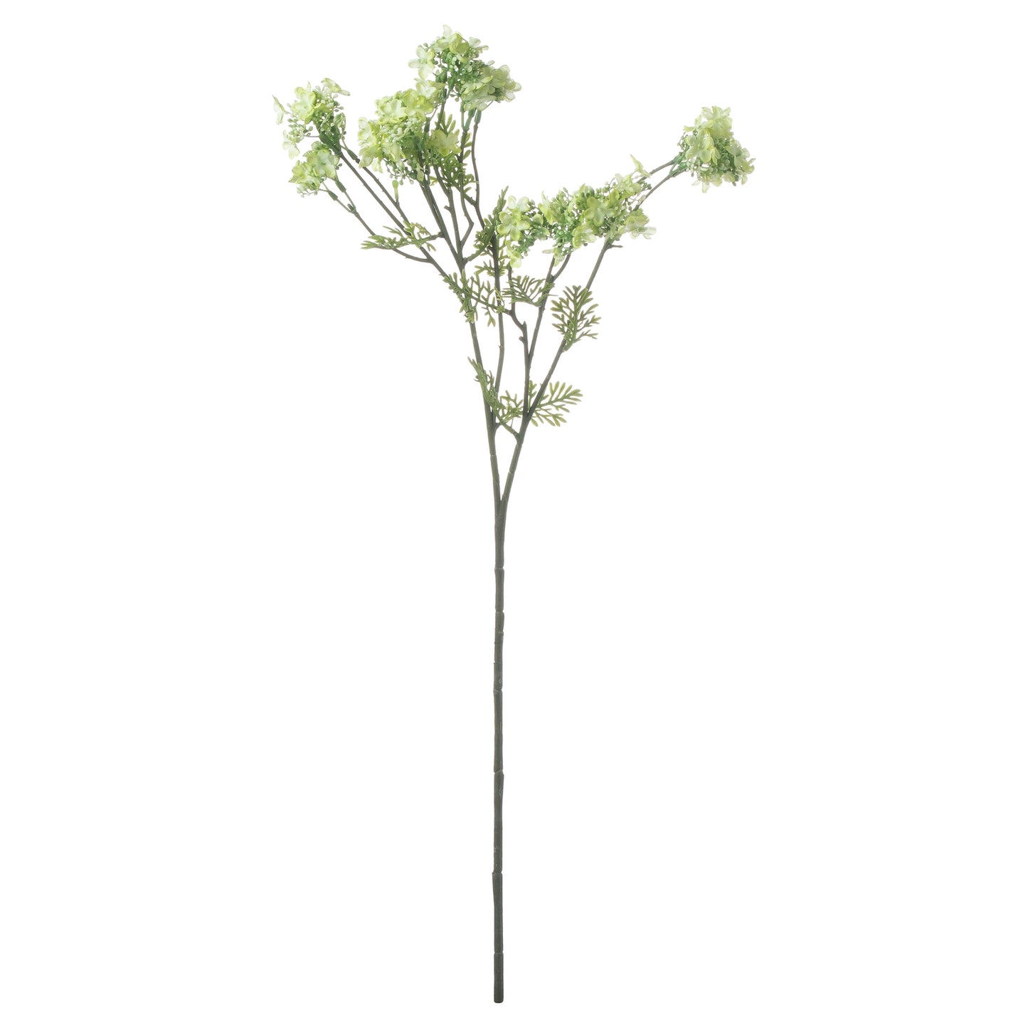 Green Faux Plum Blossom Spray, 71cm