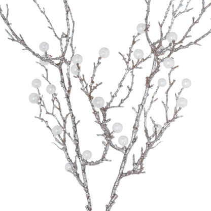 Festive Pearl Decorative Spray - PLAINLY DOES IT