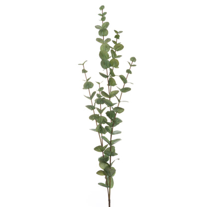 Large Cineraria Faux Eucalyptus Spray, 110cm