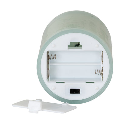 Luxe Collection Melt Effect 3x6 Sage LED Wax Candle
