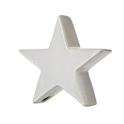 Small Ceramic Standing Star Decoration - PLAINLY DOES IT