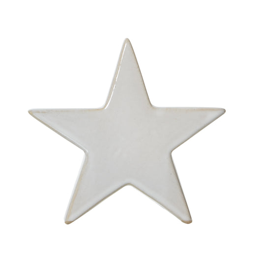 Small Ceramic Standing Star Decoration - PLAINLY DOES IT