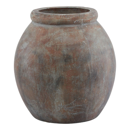 Siena Brown Jar Shaped Planter - PLAINLY DOES IT