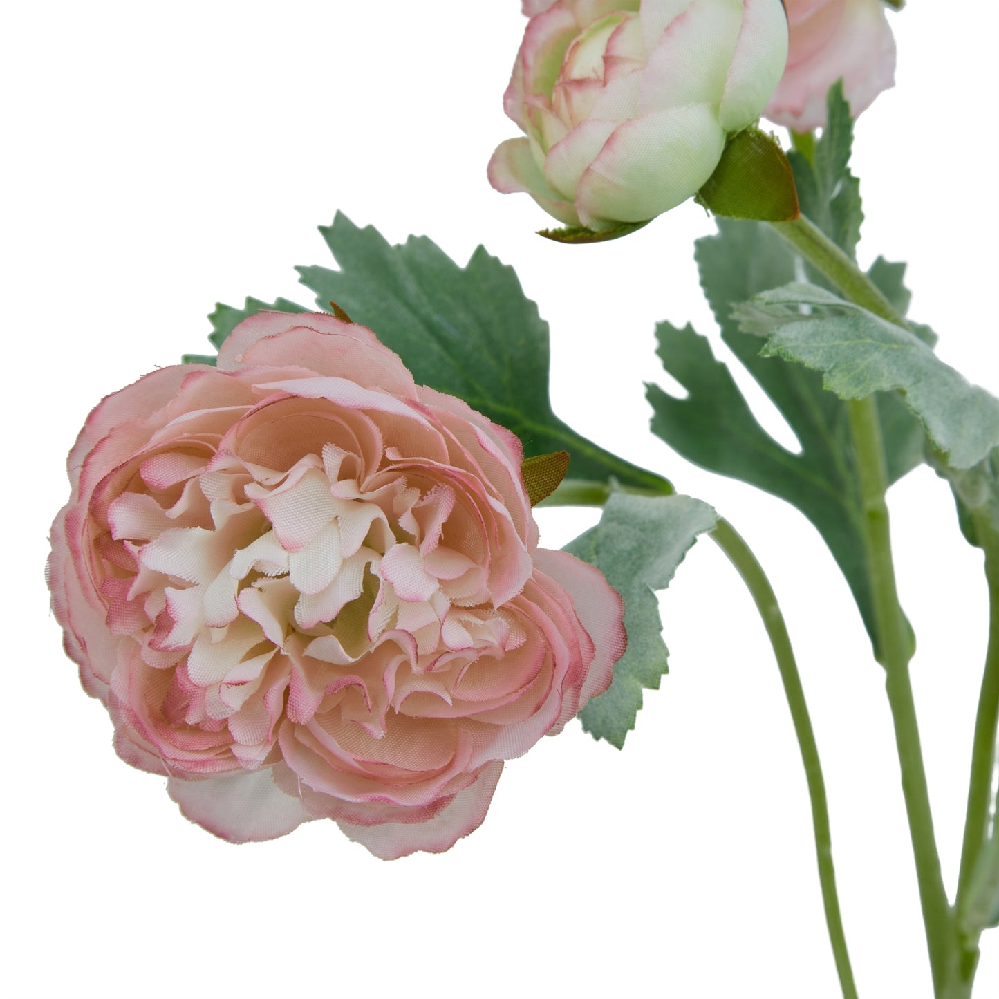 Pink Faux Ranunculus Stem, 50cm