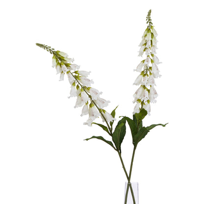 White Faux Foxglove Stem