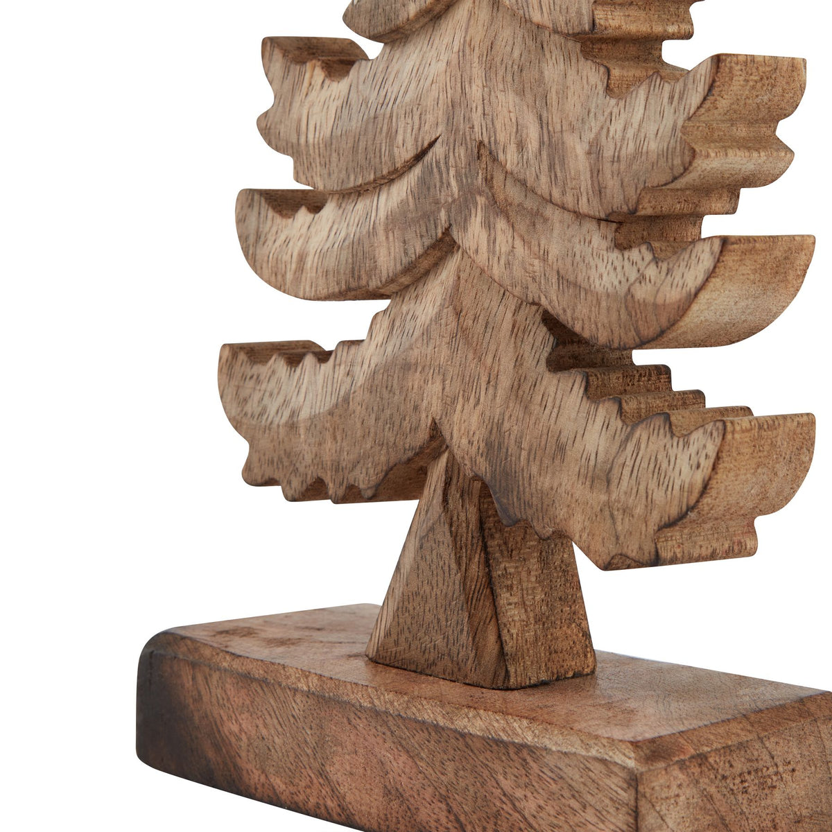 Natural Wooden Christmas Tree - PLAINLY DOES IT