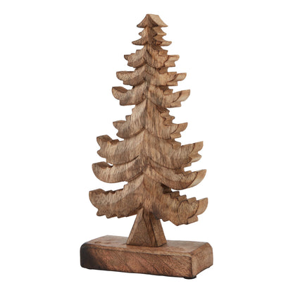 Natural Wooden Christmas Tree - PLAINLY DOES IT