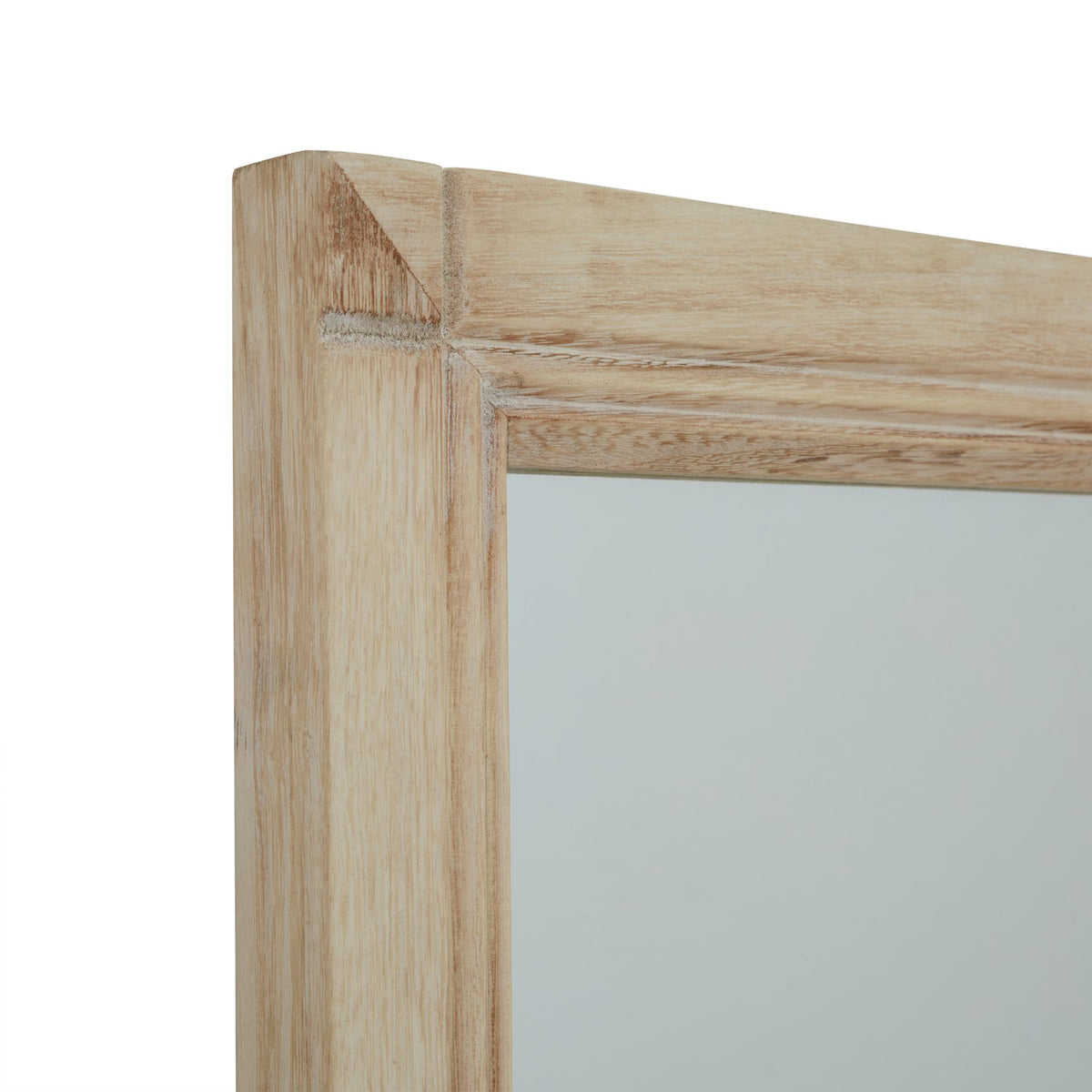 Washed Wood XL Window Mirror - PLAINLY DOES IT