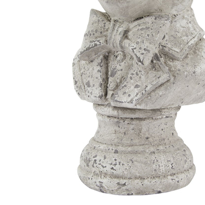Stone Effect Tuxedo Hare Ornament - PLAINLY DOES IT