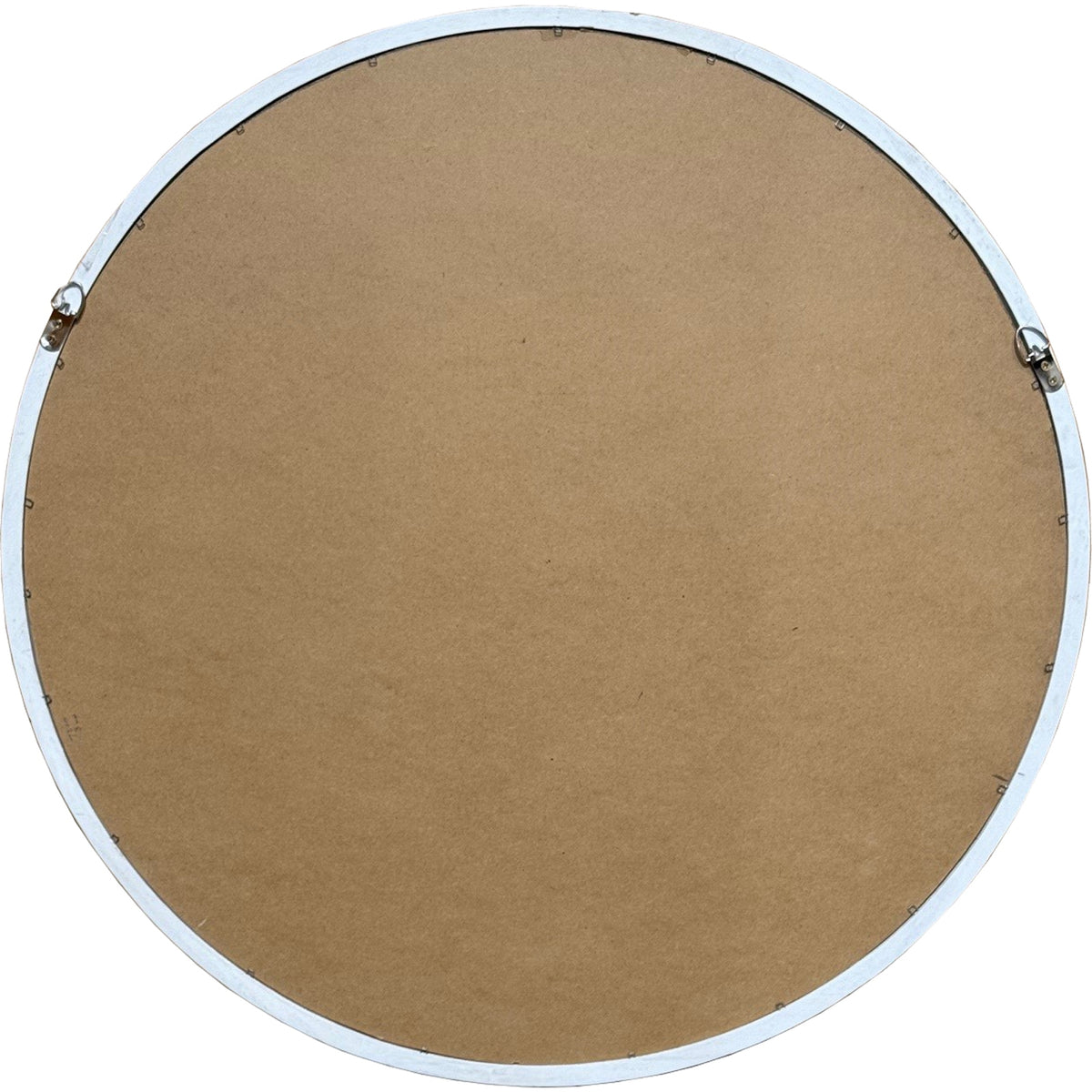 Washed Wood Framed Beaded Mirror - PLAINLY DOES IT
