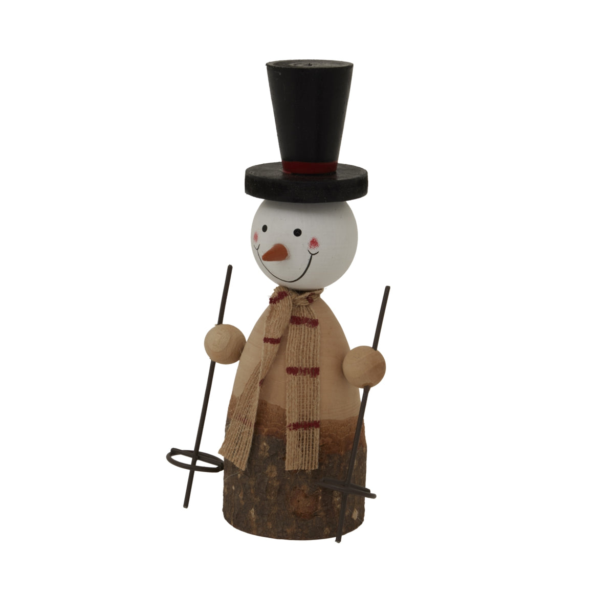 Large Rustic Snowman - PLAINLY DOES IT