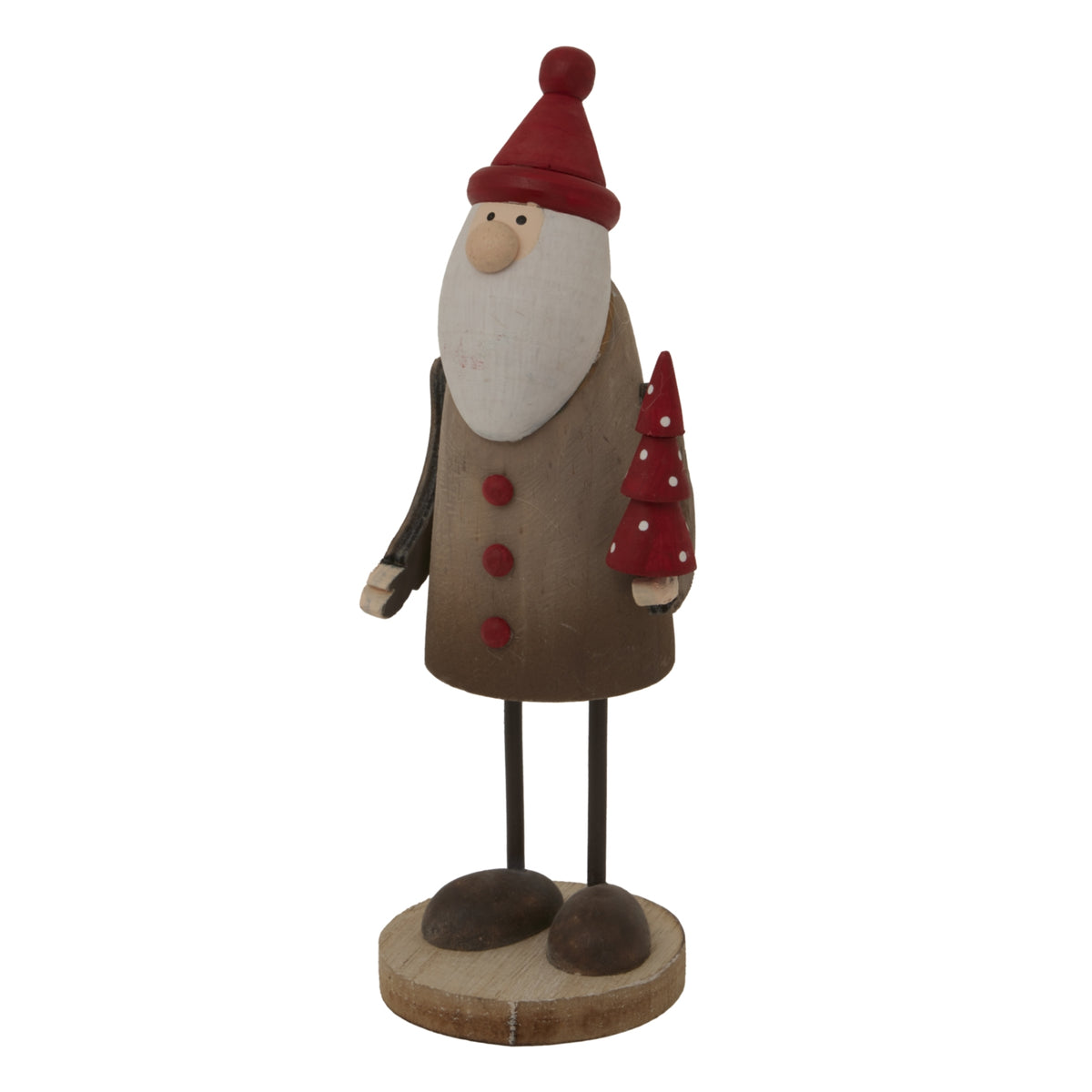 Rustic Tall Santa - PLAINLY DOES IT