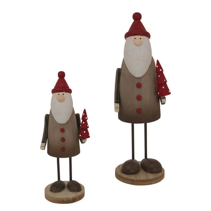 Rustic Tall Santa - PLAINLY DOES IT
