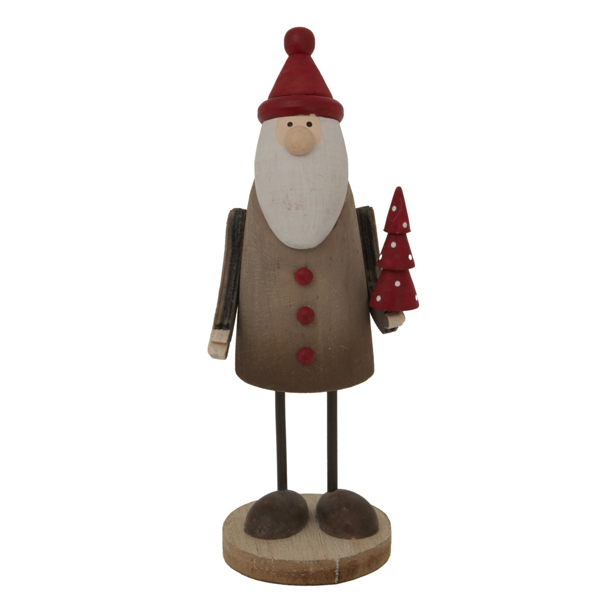 Rustic Tall Santa - PLAINLY DOES IT