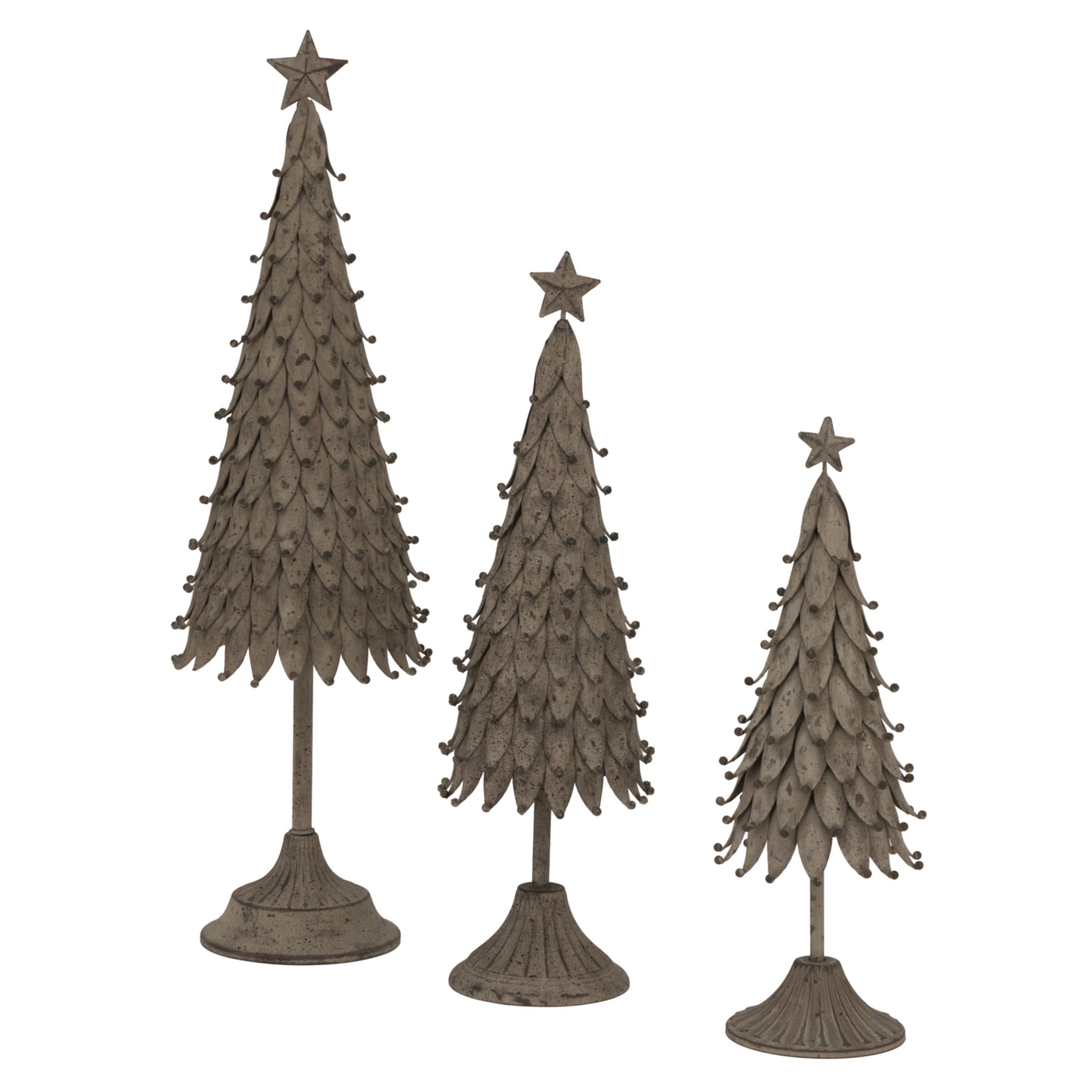 Large Rustic Decorative Tree With Star