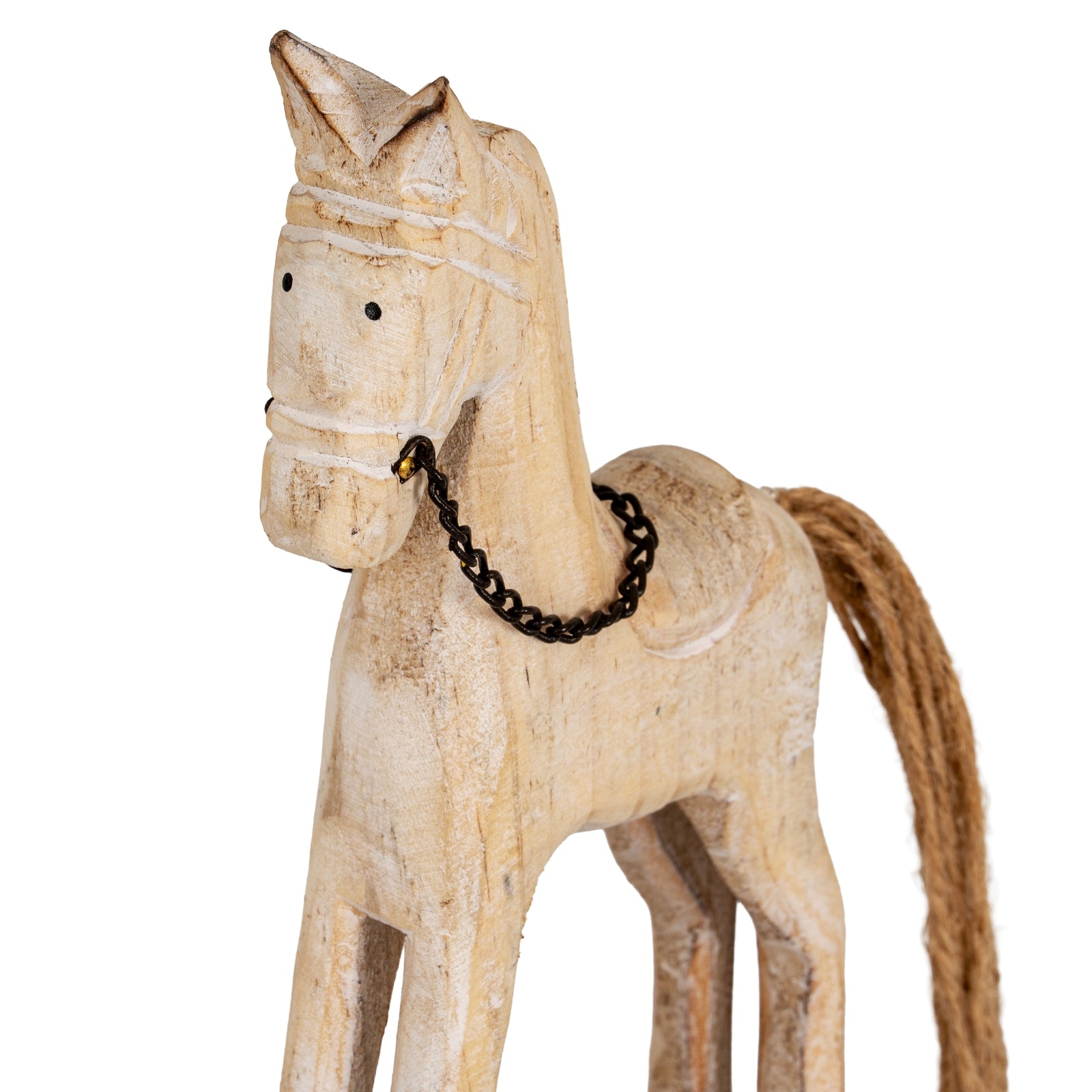 Natural Rustic Rocking Horse